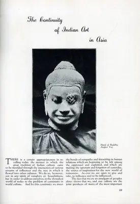 The Continuity of Indian Art in Asia, 1947, Essay