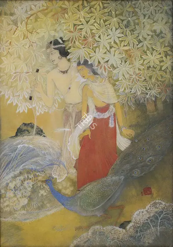 Ramendranath Chakravorty (Artist), Untitled, 1935, Painting