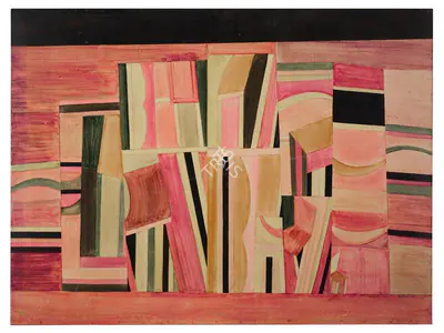 Barwe, Prabhakar (Artist). Untitled, 1961 | Painting, So.Mum/15.11.19, 2019 · Sotheby's