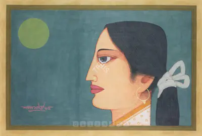 Lalu Prasad Shaw (Artist), Untitled, Painting