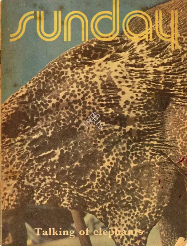 Aveek Sarkar (Editor), Sunday, 1976, Magazine
