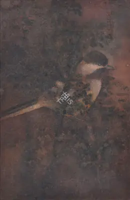 Tagore, Abanindranath (Artist). Untitled (Bird on Tree), late 1930s | Painting, 2013 · Christie's