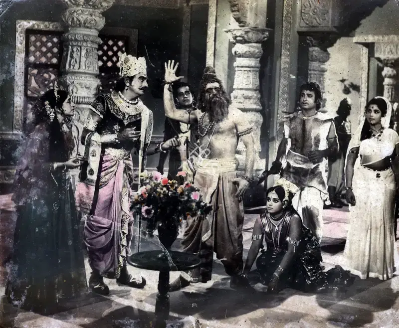 Anant Wadadeker (Cinematographer), Mahasati Savitri, 1973, Photographic Still