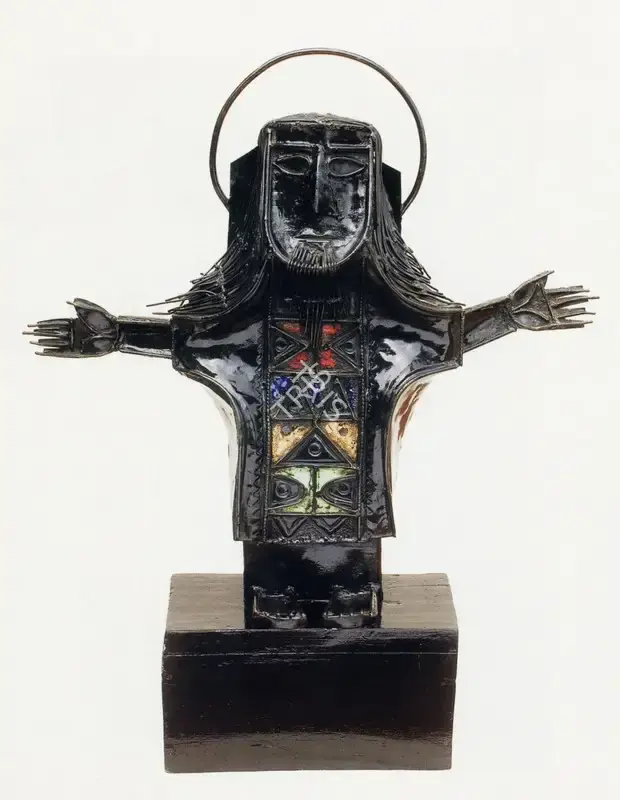 P.V. Janakiram (Artist), Christ, 1969, Sculpture