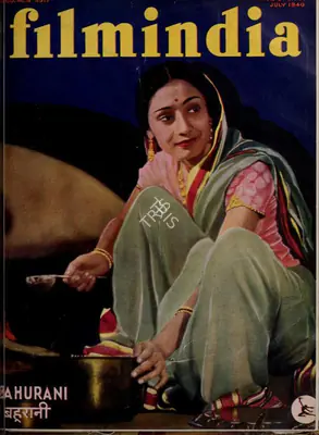 Baburao Patel (Editor), Filmindia, 1940, Magazine