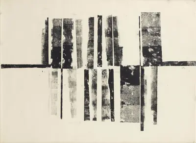 V.S. Gaitonde (Artist), Composition No. 2, 1962, Drawing