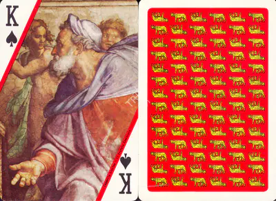 Rome, 1972 | 1973, Playing Cards