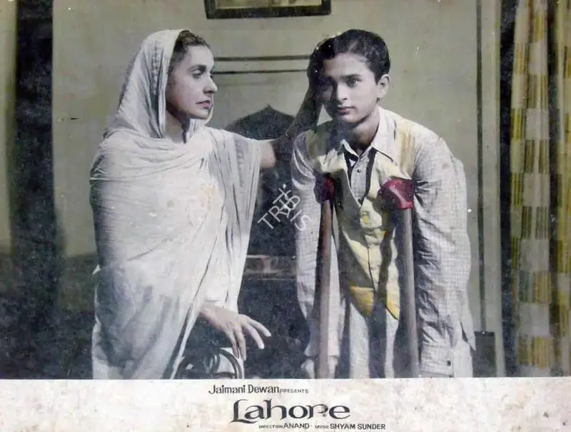 Chandu (ii) (Cinematographer), Lahore, 1949, Lobby Card