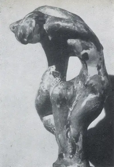 Chintamoni Kar (Artist), Dryads, 1952, Sculpture
