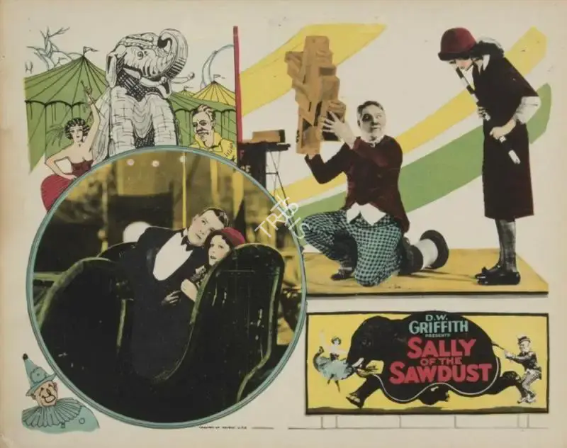 D.W. Griffith (Director), Sally of the Sawdust, 1925, Lobby card