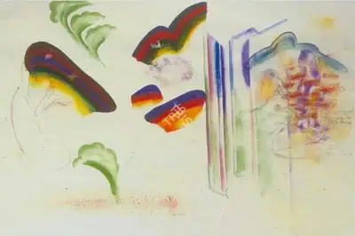G.M. Sheikh (Artist), Jugalbandi, 1999, Painting