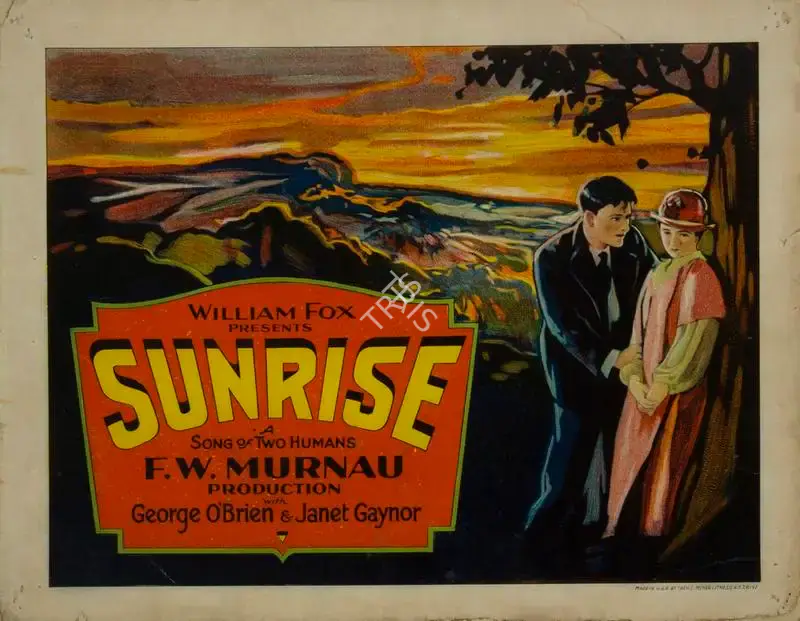 William Fox (Producer), Sunrise: A Song of Two Humans, 1927, Lobby card