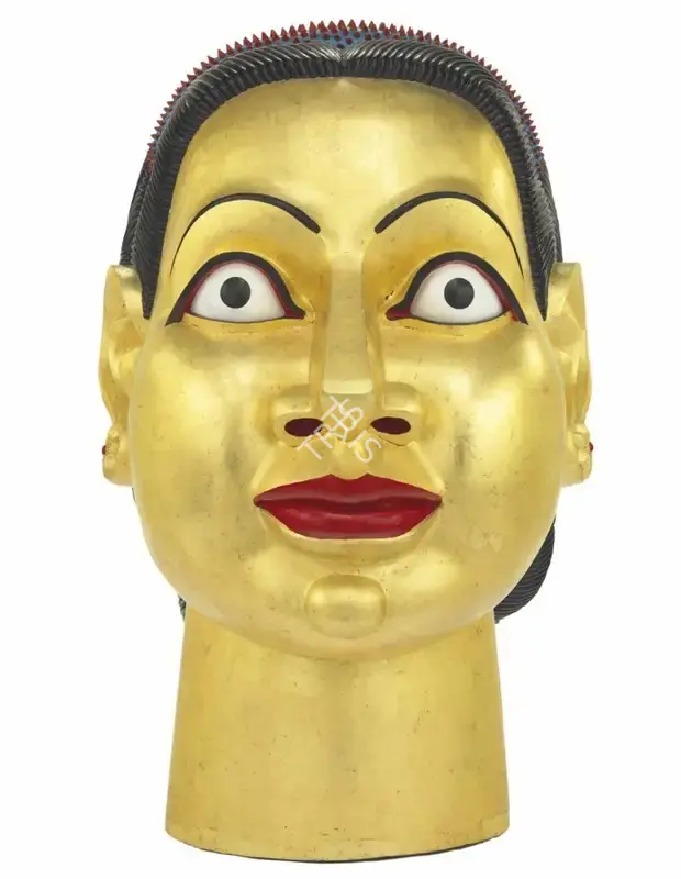 Ravinder Reddy (Artist), Untitled (Head), 2001, Sculpture