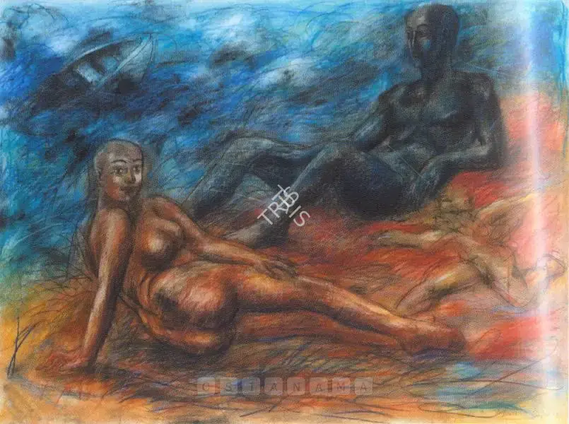 Mistry, Dhruva (Artist). Dialogue-1, 1983 | Graphic Art, Bon.Lon/13.10.05, 2005 · Bonhams