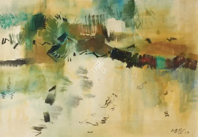 Ganesh Haloi (Artist), Untitled, 2006, Painting