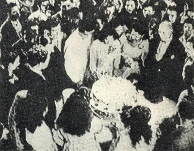 Faredoon A. Irani (Cinematographer), Andaz, 1949, Photographic Still