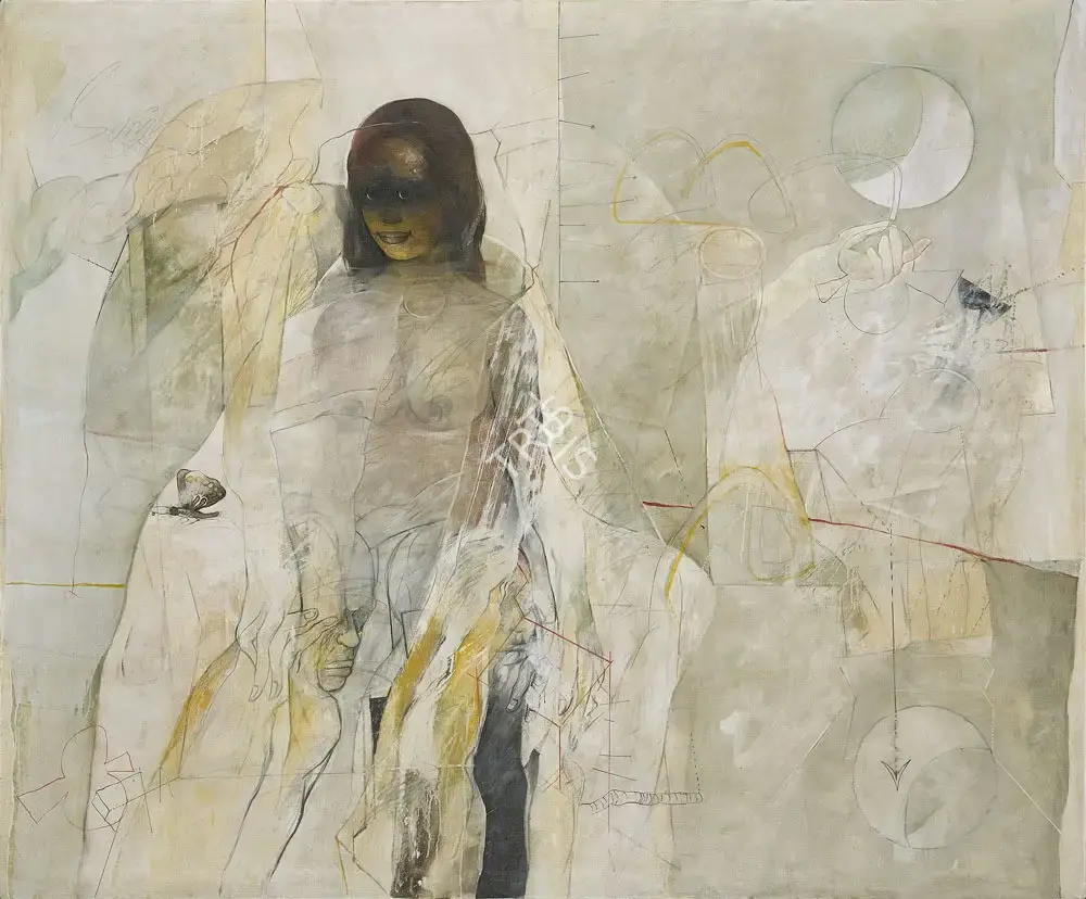 Das, Sunil (Artist). Untitled, 1998 | Painting, AG.Onl/19.11.20, 2020 · Asta Guru