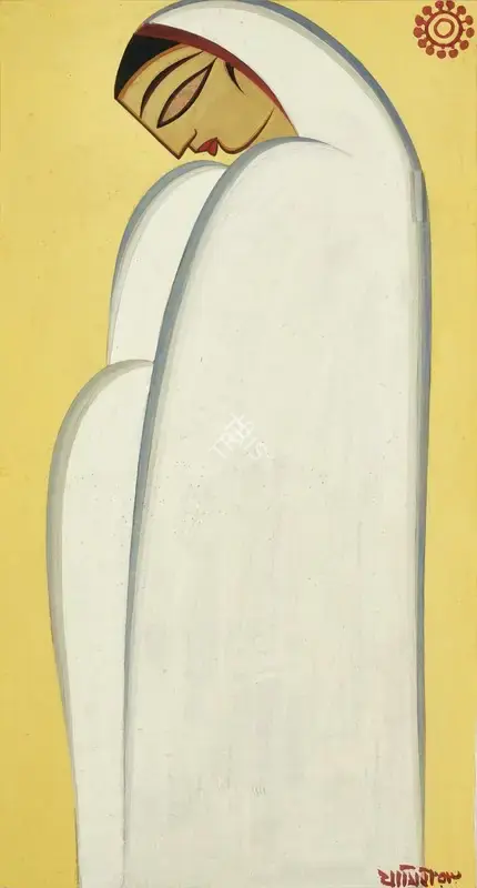 Jamini Roy (Artist), Untitled, 1950, Painting