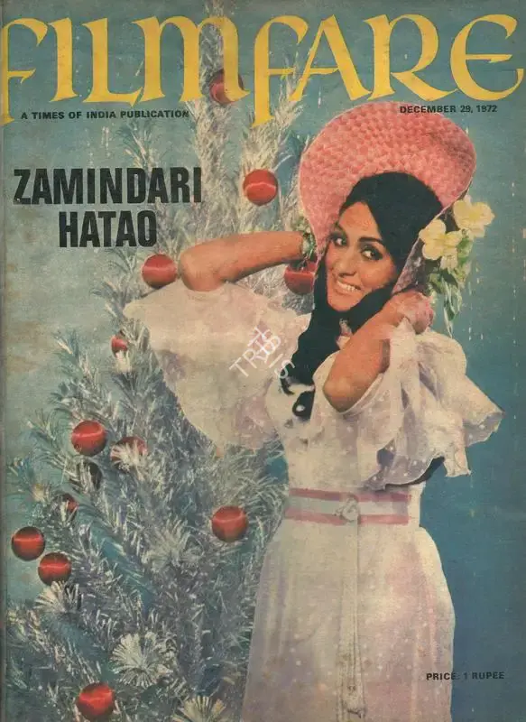 B.K. Karanjia (Editor), Filmfare, 1972, Magazine