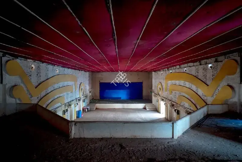 Hemant Chaturvedi (Photographer), Inside Shri Siddhivinayak Chitra Mandir, Chikhli, Maharashtra, 2024, Contemporary Photograph