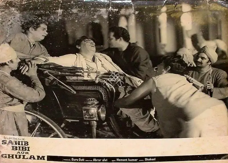 V.K. Murthy (Cinematographer), Sahib Bibi Aur Ghulam, 1962, Lobby Card