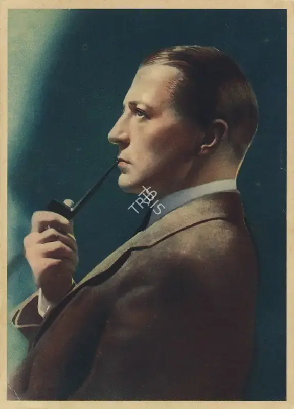 Nestle (Sponsor), Nestle (Sponsor), Stars of the Silver Screen: Clive Brook | Trading Card, 1930s, Trading Card