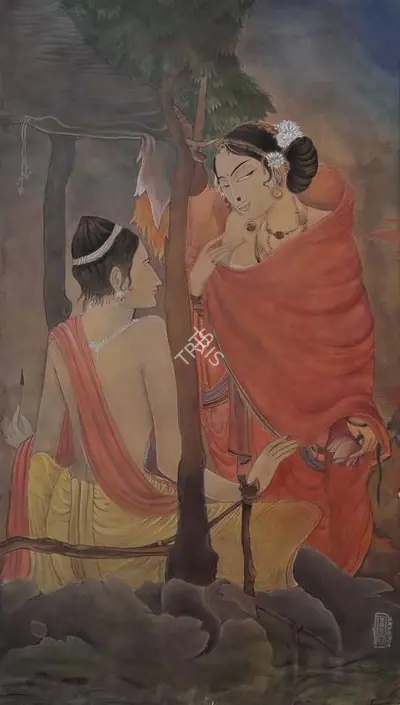 Ramgopal Vijaiwargiya (Artist), Untitled, Painting