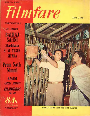 J.C. Jain (Editor), Filmfare, 1955, Magazine