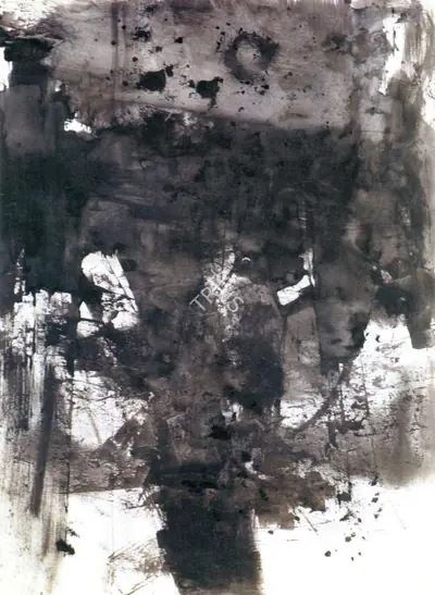 V.S. Gaitonde (Artist), Untitled, 1962, Drawing