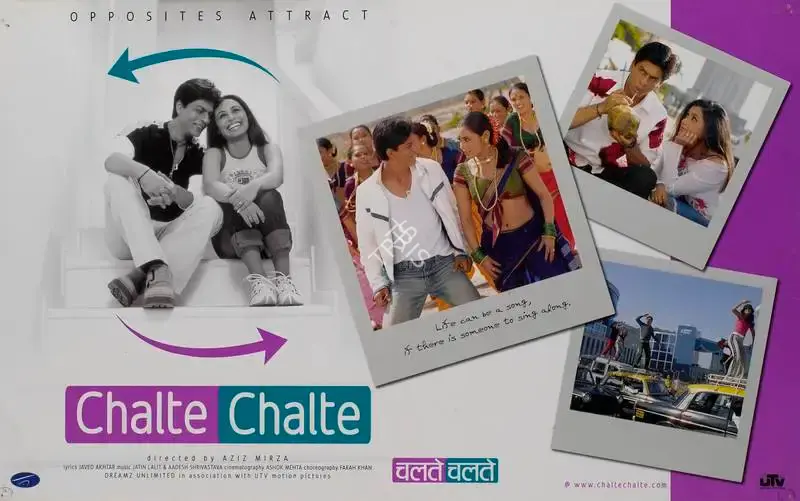 Juhi Chawla (Producer), Chalte Chalte, 2003, Lobby Card