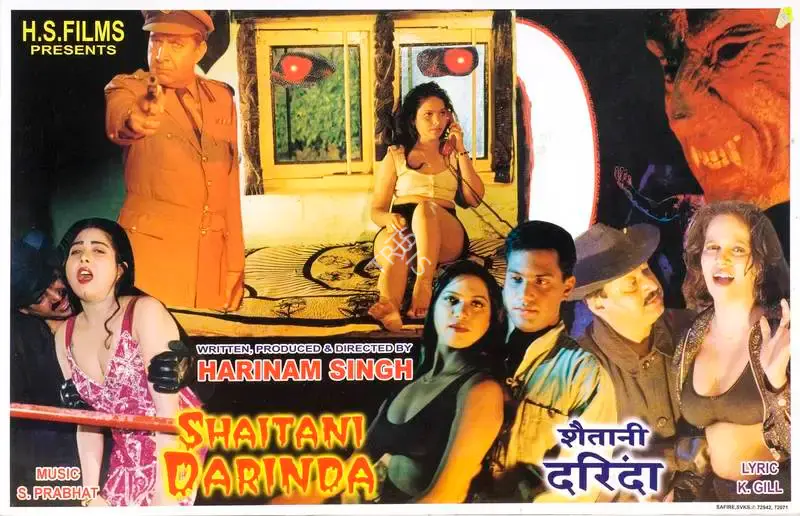 Harinam Singh (Producer), Shaitani Darinda, 1999, Lobby Card