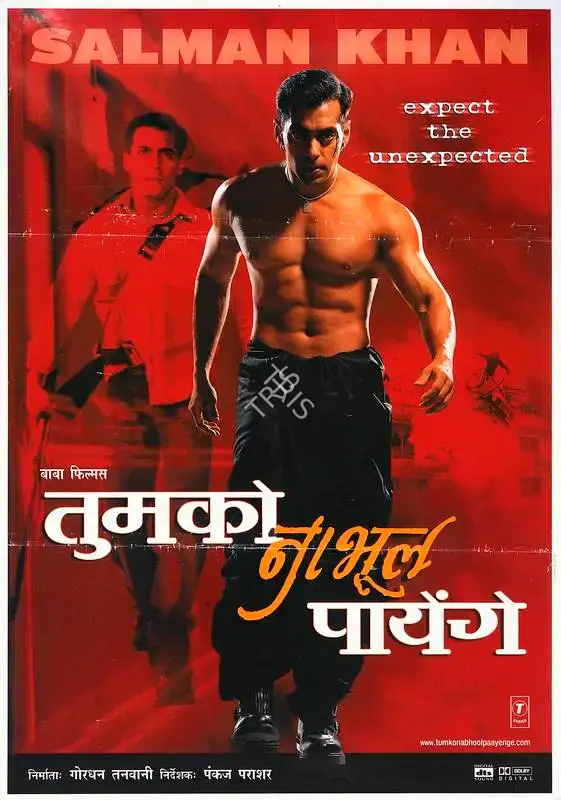 Gordhan Tanwani (Producer), Tumko Na Bhool Paayenge, 2002, Full Sheet Poster