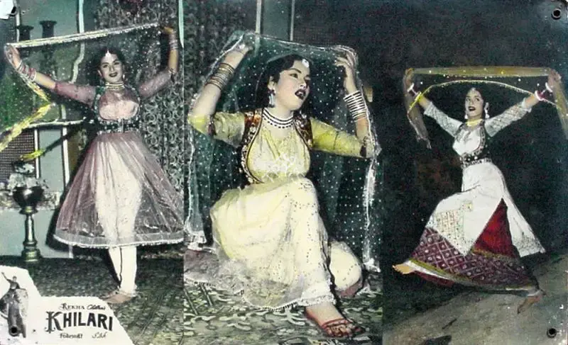Pannalal Maheshwary (Producer), Khilari, 1961, Lobby Card