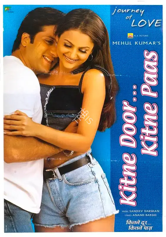 Mehul Kumar (Producer), Kitne Door Kitne Paas, 2002, Full Sheet Poster