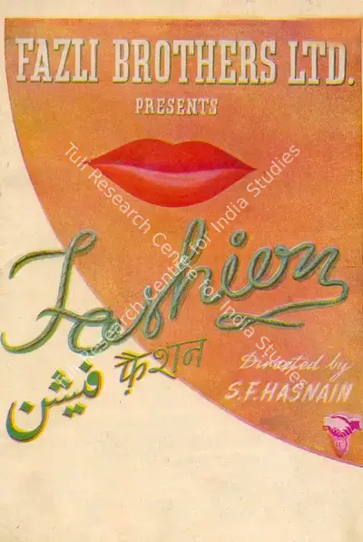 S.F. Hasnain (Director), Fashion, 1943, Song-Synopsis Booklet