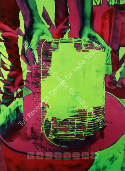 T.V. Santhosh (Artist), Rats And Man Made Famine III, Painting