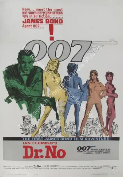Harry Saltzman (Producer), Dr. No, 1962, Poster