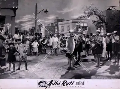 Vallabh Chokshi (Producer), Adhi Roti, 1957, Lobby Card