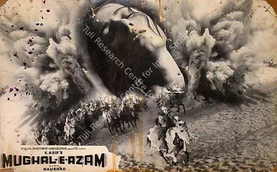 R.D. Mathur (Cinematographer), Mughal E Azam, 1960, Lobby Card