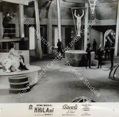 Anant Wadadeker (Cinematographer), Khilari, 1968, Lobby Card