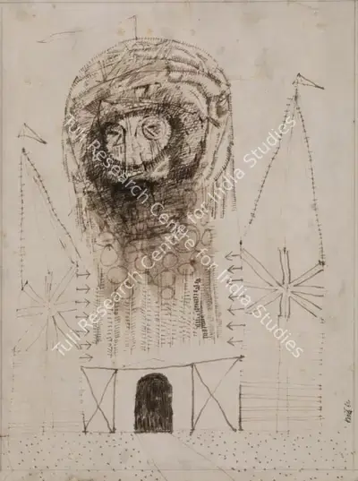Himmat Shah (Artist), Untitled, 1964, Painting