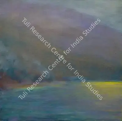 Ruma Nowaz (Artist), Yangtze River, 2008, Painting