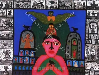 Madhavi Parekh (Artist), My Daughter's World, 2003, Painting