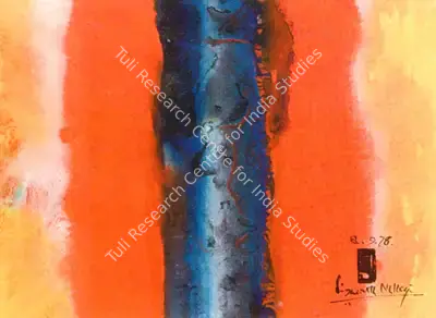 Biren De (Artist), January'78, 1978, Painting