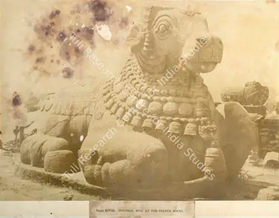 William Henry Pigou (Photographer), Colossal Bull At The French Rocks, 1856, Antiquarian Photograph
