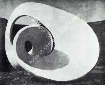 Sankho Chaudhuri (Artist), Untitled-I (Terrazo), 1971, Sculpture
