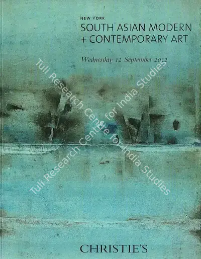 Christie's (Auction House), South Asian Modern and Contemporary, 2012, Auction Catalogue