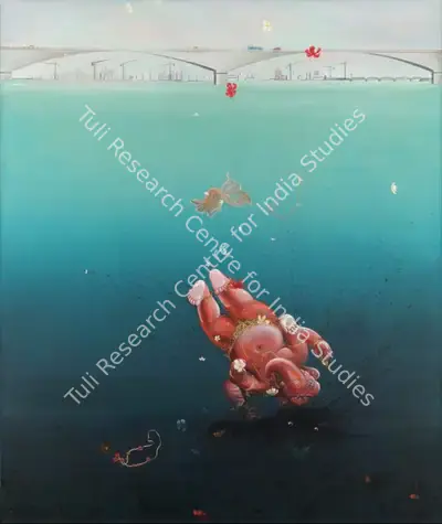 Jagannath Panda (Artist), Untitled, 2004, Painting