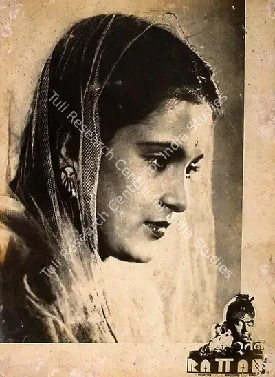 Dwarka Divecha (Cinematographer), Rattan, 1944, Lobby Card