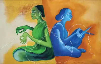 Arpana Caur (Artist), Untitled, 2000, Painting